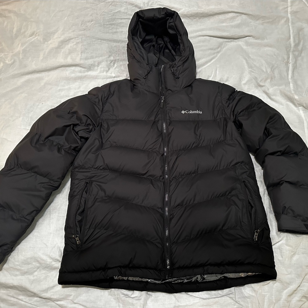 Men’s Columbia puffer jacket size M